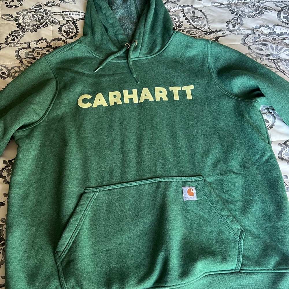 Carhartt Forest Green Relaxed Fit Sweatshirt